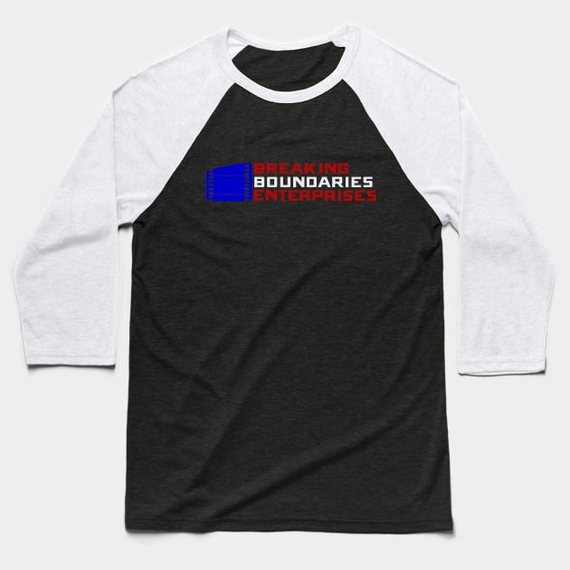 BBE Red White & Blue Logo Baseball T-Shirt by X the Boundaries